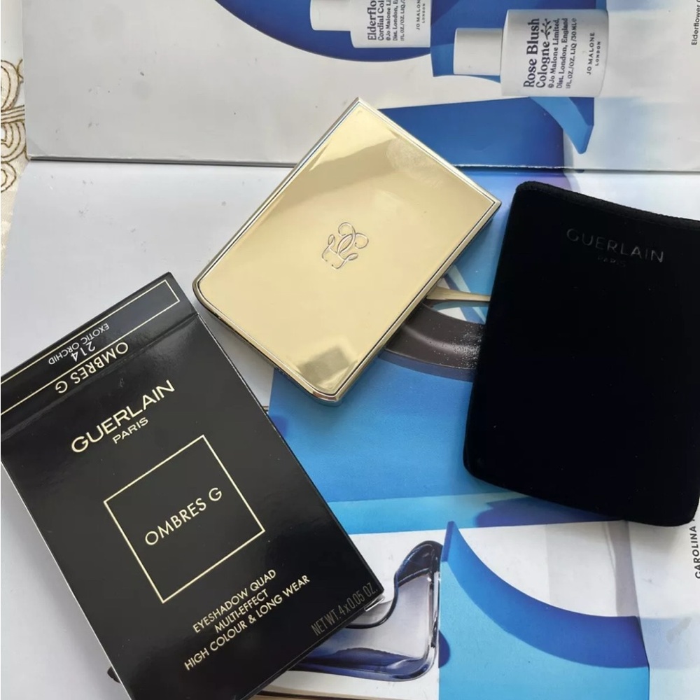 Guerlain Ombres G Eyeshadow Quad 214 Exotic Orchid 0.05oz / 1.5g NIB - Picture 11 of 11